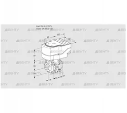 IFC365/65R05-25PPPP/20-60Q3T (88302548) Регулирующий клапан с сервоприводом Kromschroder