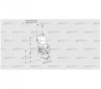 VAG1T-/15N/NQSLBA (88033103) Газовый клапан с регулятором соотношения Kromschroder