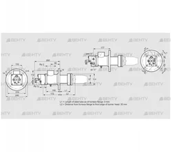 BIC 80HML-0/35-(38)F (84032115) Газовая горелка Kromschroder