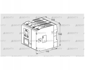 BCU580QC1F1U0D0K0-E (88670671) Блок управления горением Kromschroder