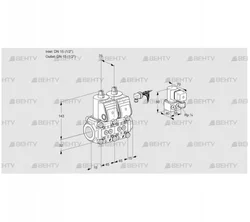 VCS1E15R/15R05NNWR/PPPP/PPZY (88103277) Сдвоенный газовый клапан Kromschroder