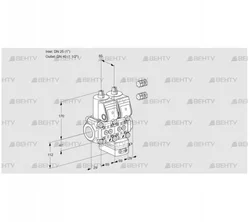 VCD2E25R/40R05ND-25WR3/PPPP/PPPP (88101609) Регулятор давления Kromschroder