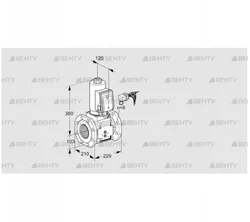 VAS8100F05NKGRB/PP/PP (88203037) Газовый клапан Kromschroder