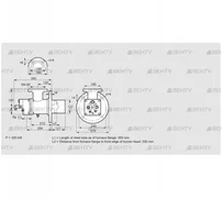 BIO 125RM-350/335-(14)E (84023046) Газовая горелка Kromschroder