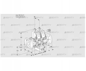 VCG3E50F/50F05NGEVWR/PPPP/PPPP (88107215) Клапан с регулятором соотношения Kromschroder