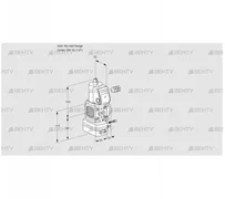 VAG1-/15R/NKBE (88002926) Газовый клапан с регулятором соотношения Kromschroder