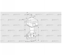 RV 2/YML10Q60S1 (86060542) Регулирующий клапан Kromschroder