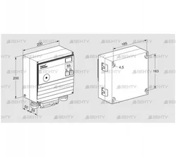 BCU465-3/1LW3GBPA (88612375) Блок управления горением Kromschroder