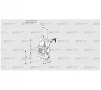 VAD1-/25R/NW-50A (88002278) Газовый клапан с регулятором давления Kromschroder