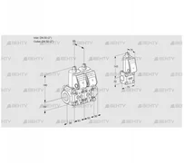 VCS3E50R/50R05NNWR/PPPP/PPZS (88103240) Сдвоенный газовый клапан Kromschroder