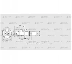 BIC 80HB-650/685-(16)F (84032074) Газовая горелка Kromschroder