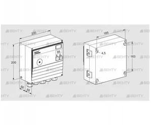 BCU465-3/1LW8GBA (88611964) Блок управления горением Kromschroder