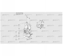 VAG1-/15R/NWBE (88015775) Газовый клапан с регулятором соотношения Kromschroder