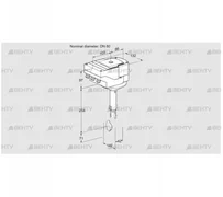 IBH80W01A/40A2AR10 (88303053) Дроссельная заслонка Kromschroder