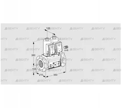 VCS8100F05NNWGR3E/PPPP/PPPP (88203831) Сдвоенный газовый клапан Kromschroder