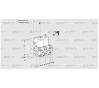 VCS3E50R/50R05NNQL/PPPP/PPPP (88104794) Сдвоенный газовый клапан Kromschroder