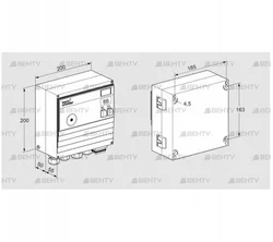 BCU465-3/1LW3GBACB1/1 (88614748) Блок управления горением Kromschroder