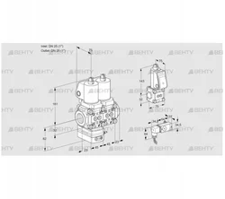 VCD1T25N/25N05D-50NKGL/PPZS/2--2 (88104104) Регулятор давления Kromschroder