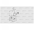 VAS780F05LWB/MM/PP (88203680) Газовый клапан Kromschroder