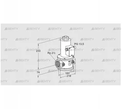 VR 65R01NQ33D (85249530) Воздушный электромагнитный клапан Kromschroder