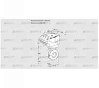 IBAF150/100Z05/20-30W3TR10 (88302111) Дроссельная заслонка Kromschroder