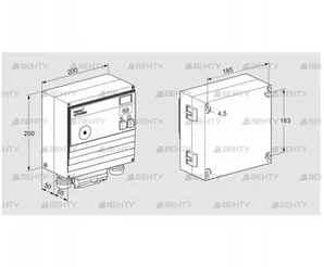 BCU465-3/1LW8GBPS2A (88610845) Блок управления горением Kromschroder