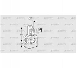 VAS8100F05NWE/PP/EP (88204809) Газовый клапан Kromschroder