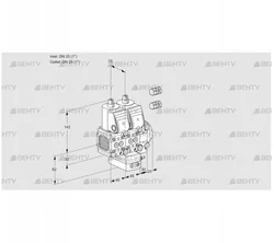 VCD1E25R/25R05FND-25VWR3/PPPP/PPPP (88101850) Регулятор давления Kromschroder