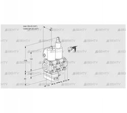 VCD1E20R/20R05D-100LWL/PPPP/PPPP (88105113) Регулятор давления Kromschroder