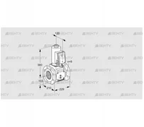 VAS8T100A05NQSRB/PM/PP (88205319) Газовый клапан Kromschroder