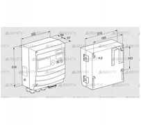 BCU460W2P6C0D0000K2E1-/LM400WF3O0E1- (88680213) Блок управления горением Kromschroder