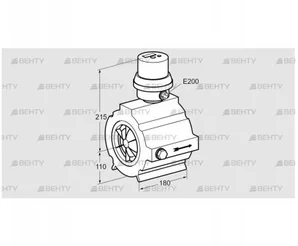 DE 650Z150-40B (03352392) Расходомер Kromschroder