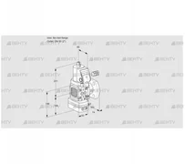 VAV3-/50F/NWSRAK (88027777) Газовый клапан с регулятором соотношения Kromschroder