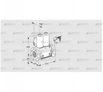 VCS780F05NNKLB/PPPP/PPPP (88204172) Сдвоенный газовый клапан Kromschroder