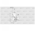 VAS350F/NWGL (88011012) Газовый клапан Kromschroder