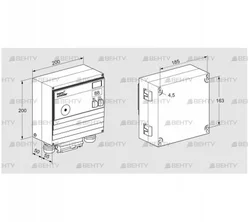 BCU465-3/1LW3GBPS3AE1 (88615117) Блок управления горением Kromschroder