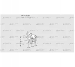 VFC1T20/20N05-15PPPP (88300671) Регулирующий клапан Kromschroder