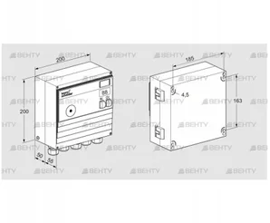 BCU465-3/1LW8GBA (88610926) Блок управления горением Kromschroder