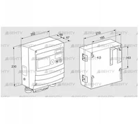 BCU465W3P3C0D0010K1E1-/LM400WF3O0E1- (88680281) Блок управления горением Kromschroder