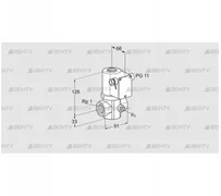 VG 25/15R18NK31 (85266200) Запорный газовый клапан Kromschroder