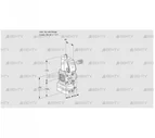 VAV2-/40R/NQAK (88029632) Газовый клапан с регулятором соотношения Kromschroder