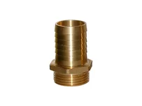 Штуцер с резьбой 3/4", под рукав 1"
