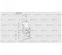 VAG3T50N/NQSLAA (88008423) Газовый клапан с регулятором соотношения Kromschroder