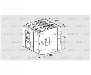 BCU580QC0F3U0D1K0-E (88670433) Блок управления горением Kromschroder