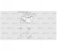 IBH80Z01A/20-07Q2T (88303477) Дроссельная заслонка Kromschroder