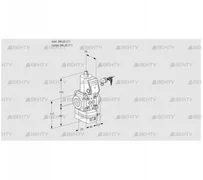 VAD125R/NW-100A (88003306) Газовый клапан с регулятором давления Kromschroder