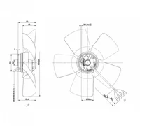 Осевой вентилятор ebmpapst A4E315AC0819