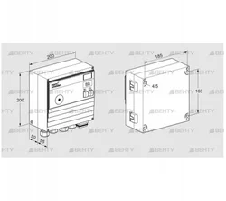 BCU460-3/1LW3GBB1/1 (88610017) Блок управления горением Kromschroder