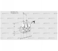 VCS2E40R/40R05NNQR3/PPPP/PPPP (88101352) Сдвоенный газовый клапан Kromschroder