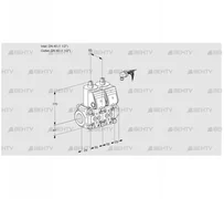 VCS2E40R/40R05NNWR/PPPP/PPPP (88100199) Сдвоенный газовый клапан Kromschroder